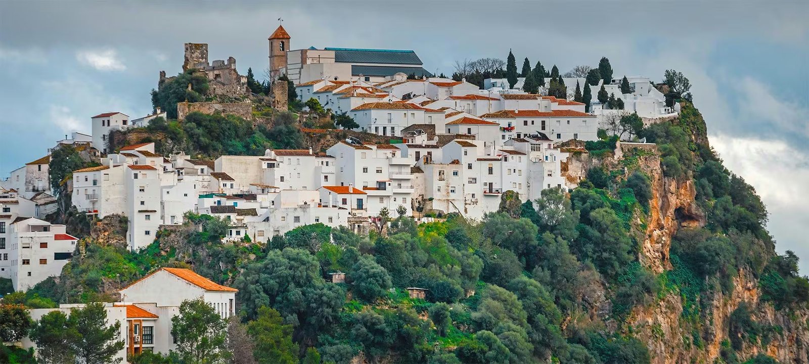 The hilltop village of Casares
