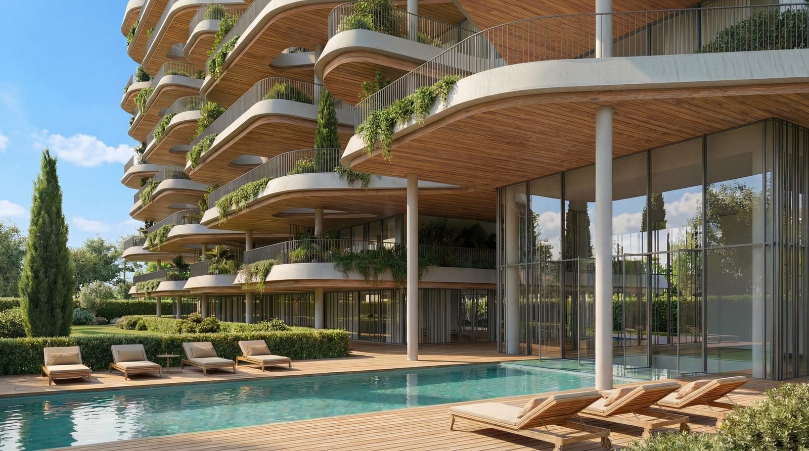 New-build terraces